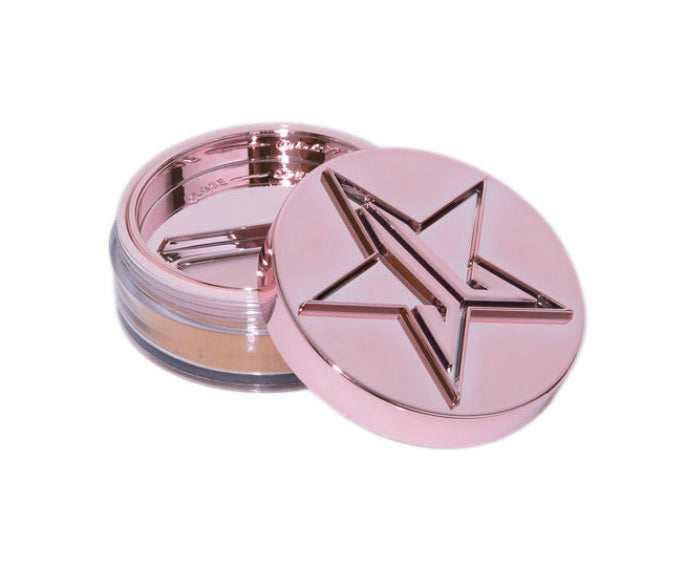 Polvo Translucido Jeffree Star maquillaje profesional MAGIC STAR™ LUMINOUS SETTING POWDER color Honey